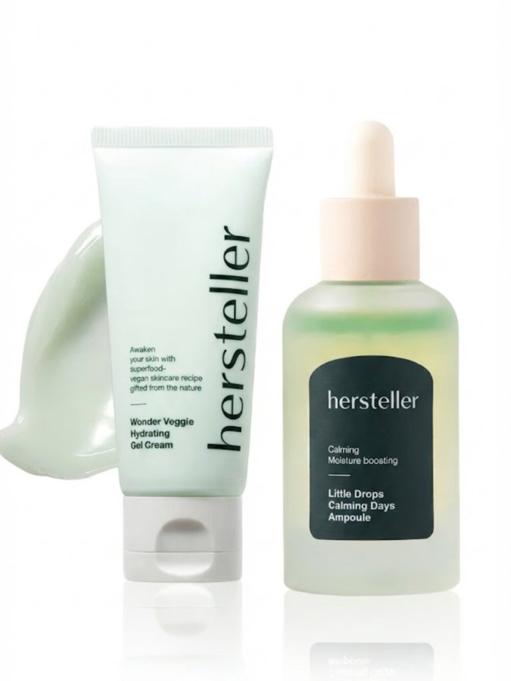 Hersteller Little Drops Calming Days Ampoule & Wonder Veggie Hydrating Gel Cream